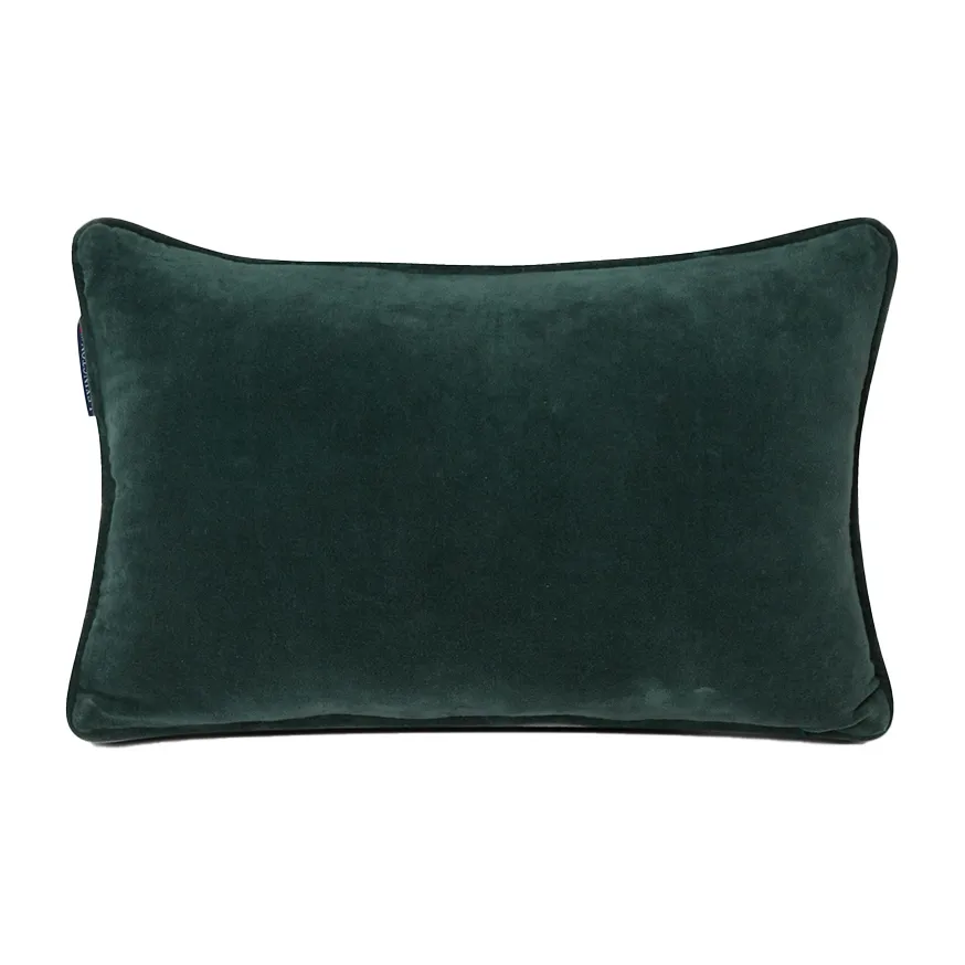 Christmas Cotton Velvet Kissen 30 x50 cm, Green Lexington