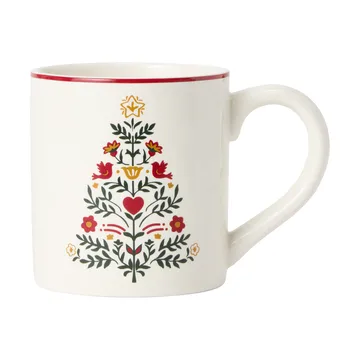 Christmas Tree Becher - Multi, 9x9,5 cm - Lexington