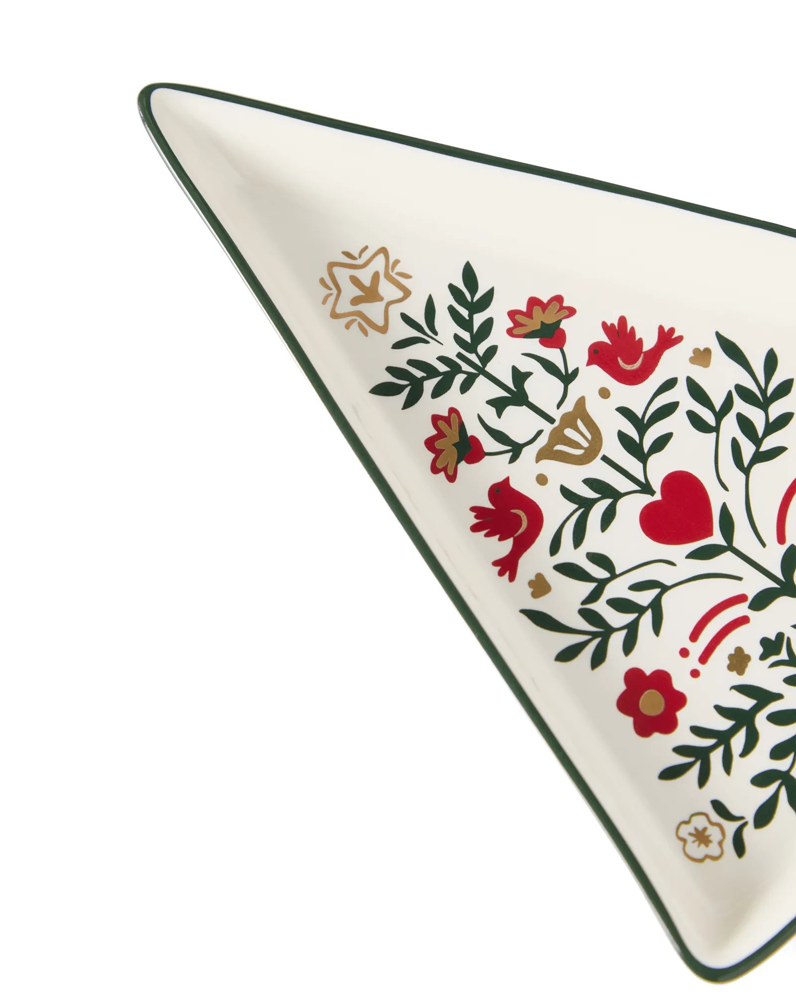 Christmas Tree Servierplatte, Multi, 15,2x11x1,6 cm Lexington