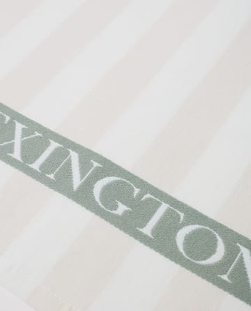 Cotton Terry Logo Geschirrtuch 50 x 70cm - Light beige-white-green - Lexington