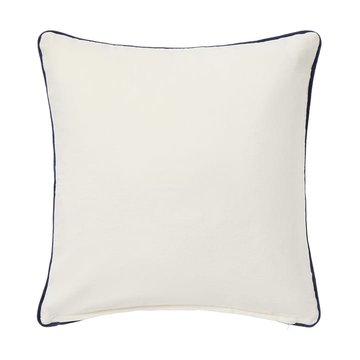 Dog lift biologischer Baumwoll Twill Kissenbezug 50x50 cm, Beige-white Lexington