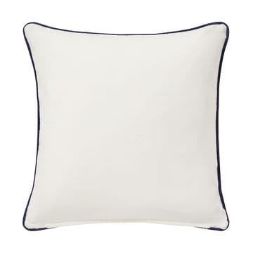 Down hill biologischer Baumwoll Twill Kissenbezug 50x50 cm - Blue-White - Lexington