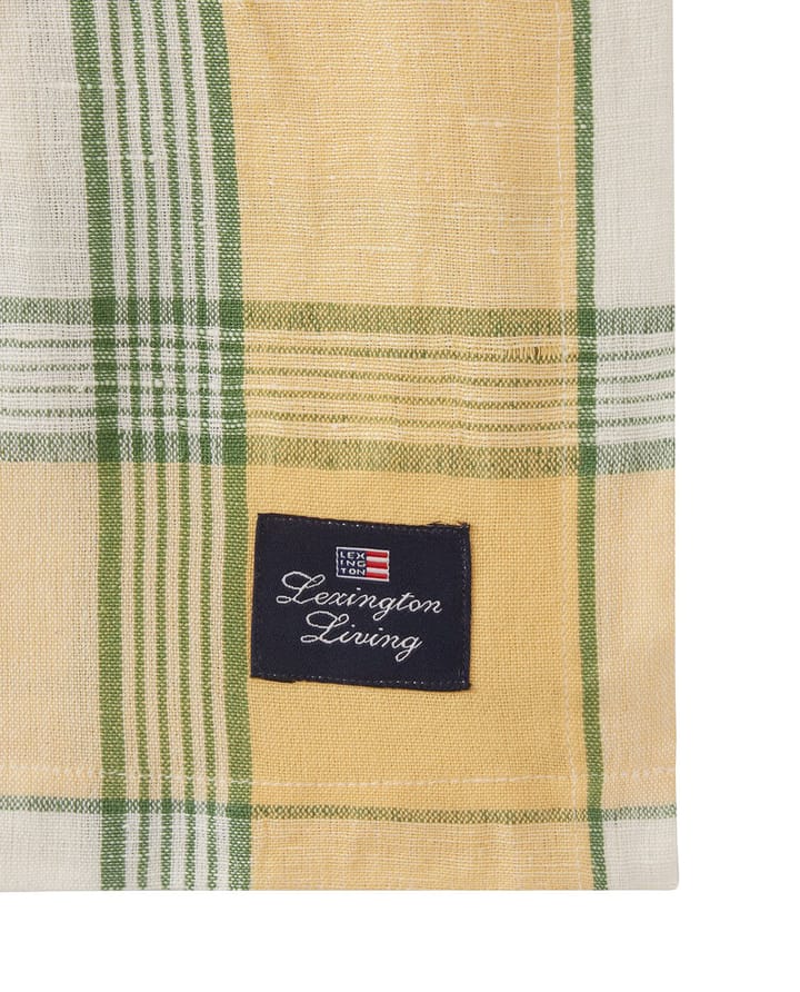 Easter Linen/Cotton Tischdecke 150x250 cm, Yellow-green Lexington