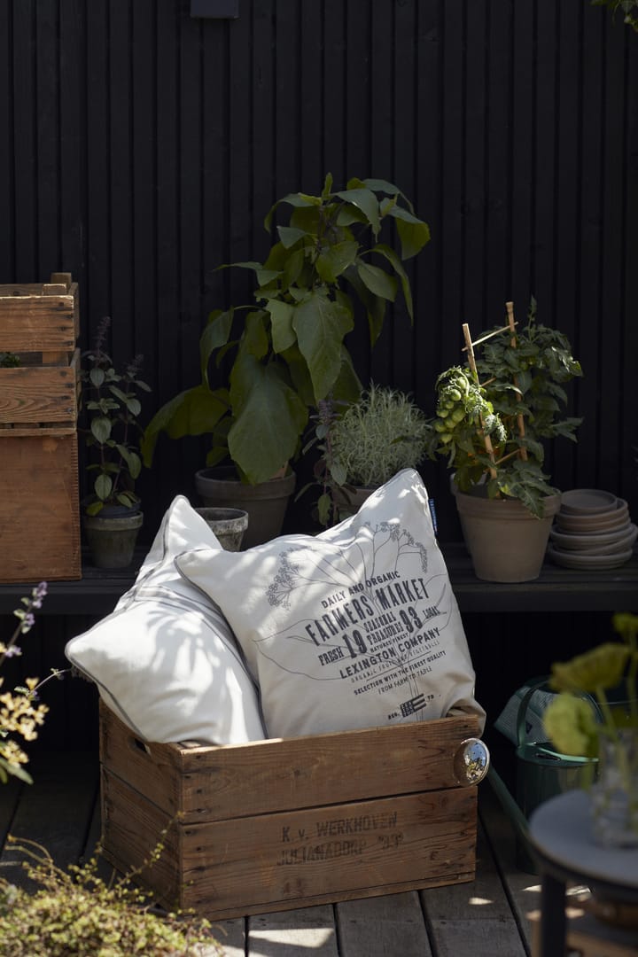 Farmers Market Kissenbezug 50 x 50cm - Beige - Lexington