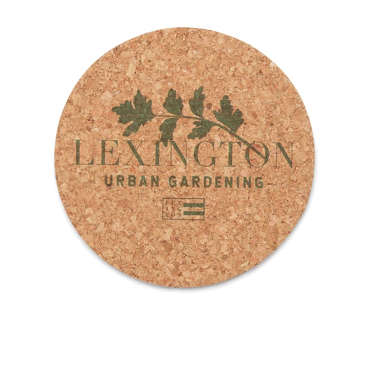 Glasuntersetzer aus Kork Ø10cm 4er Pack - Urban gardening - Lexington