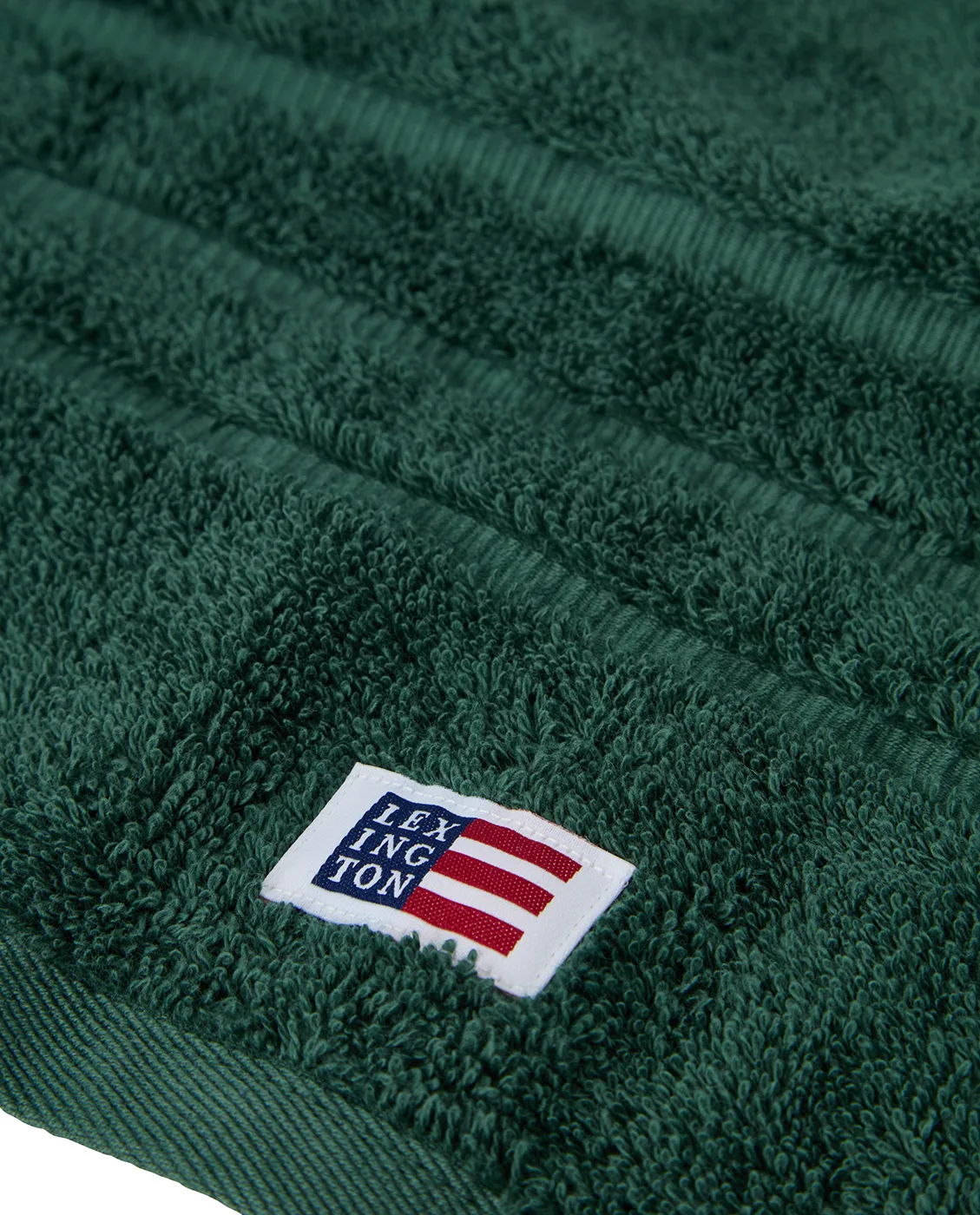 Happy Holidays Juniper biologisches Handtuch 50x70 cm, Green-Light Beige Lexington