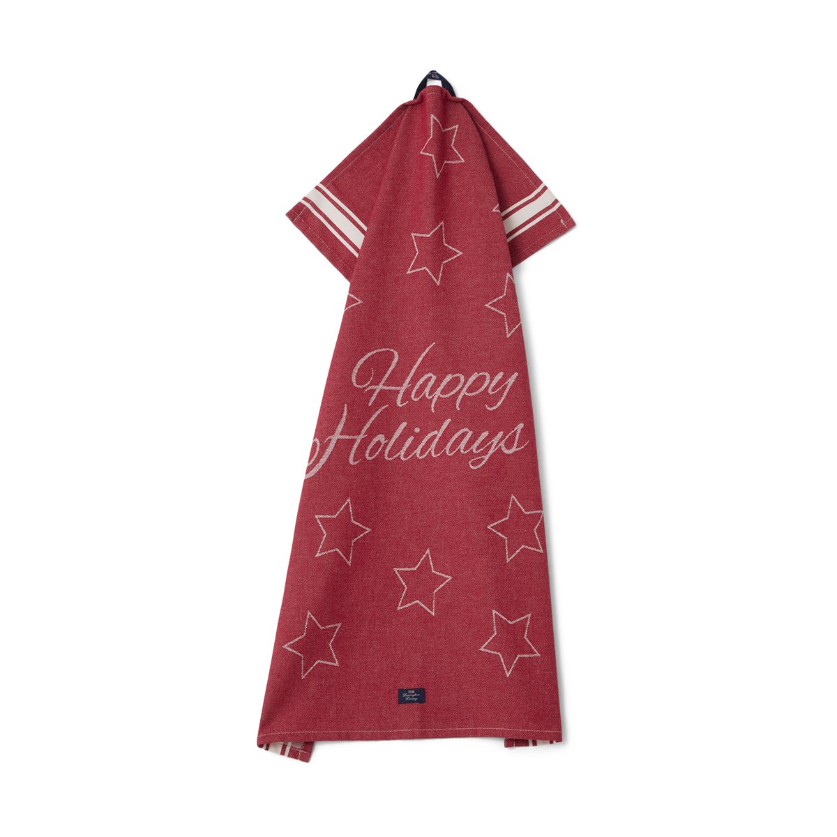 Lexington Happy Holidays Küchentuch 50x70 cm Rot