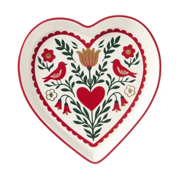 Heart Servierplatte - Multi, 13x13x1,6 cm - Lexington