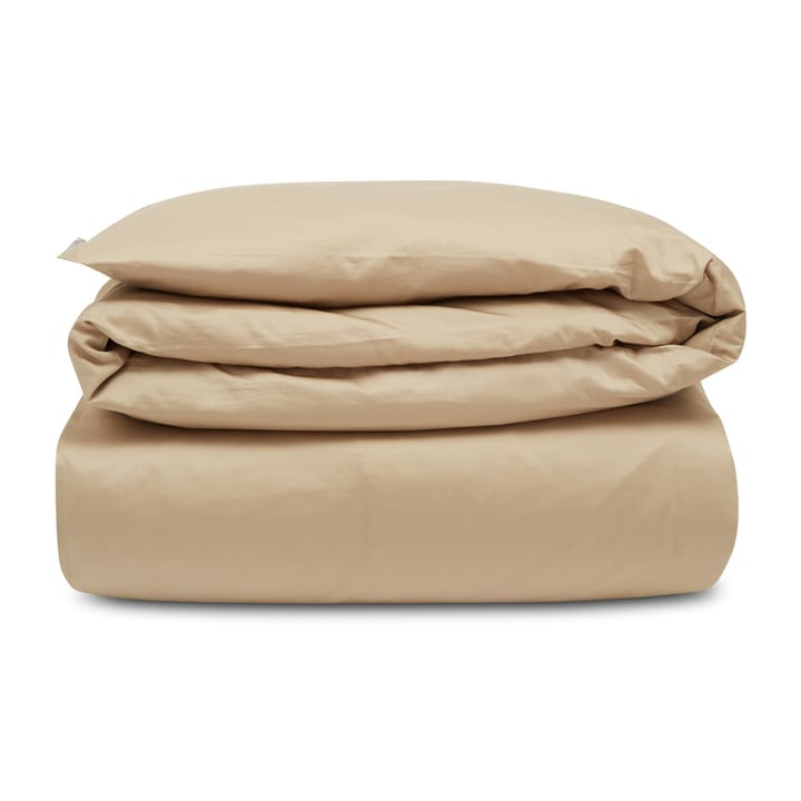 Hotel Cotton Sateen Deckenbezug 220 x 220cm, Hellbeige Lexington