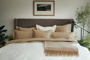 Hotel Cotton Sateen Kissenbezug 50 x 90cm - Hellbeige - Lexington