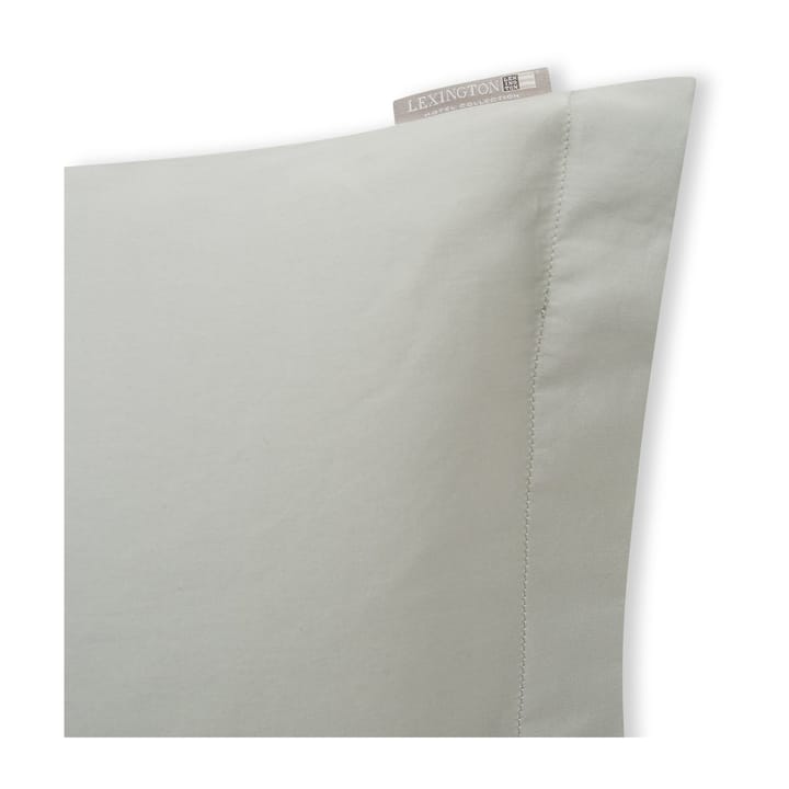 Hotel Cotton Sateen Kissenbezug 50 x 90cm, Sage green Lexington
