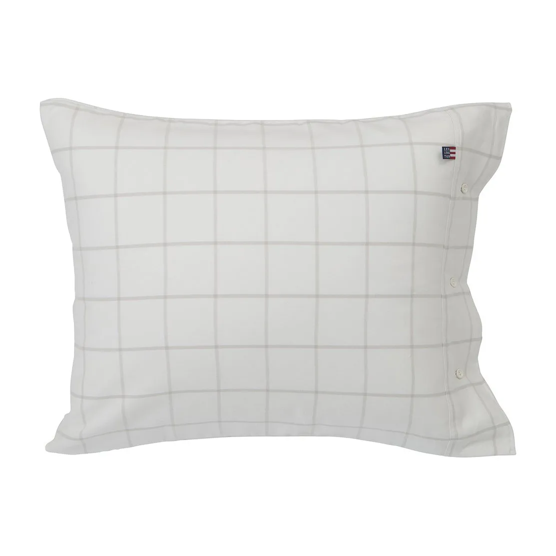 Lexington Hotel Light Flannel Kissenbezug 50 x 90cm Weiß-hellbeige