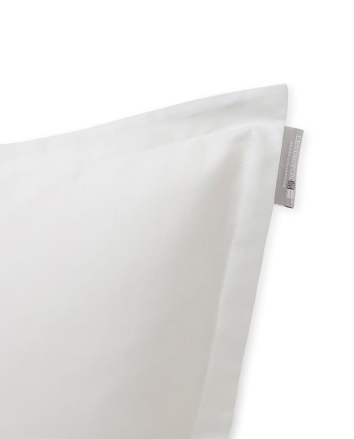 Hotel Mulberry Seidensatin Kissenbezug 50 x 90cm - White - Lexington