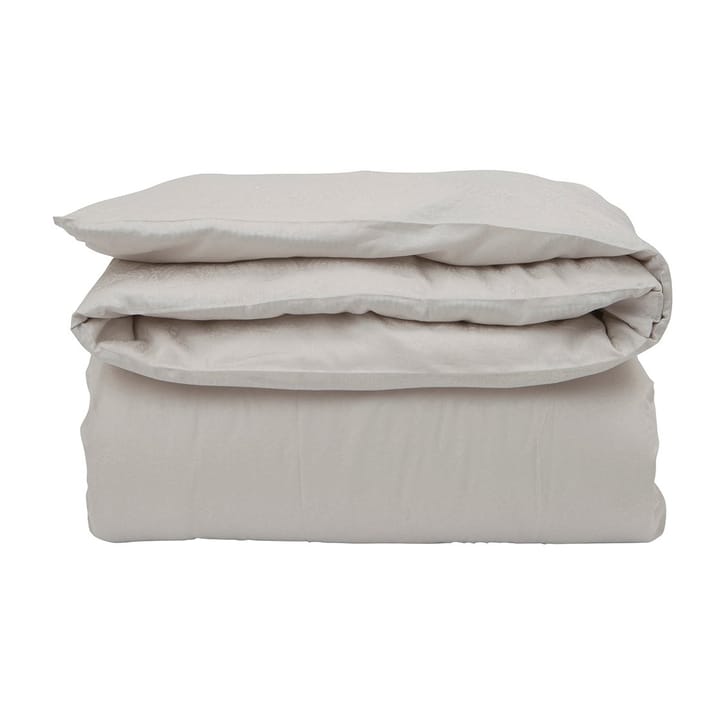 Hotel Sateen Jacquard Deckenbezug 220 x 220cm, Hellbeige Lexington