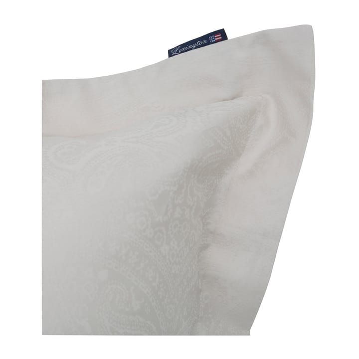 Hotel Sateen Jacquard Kissenbezug 50 x 90cm, Hellbeige Lexington