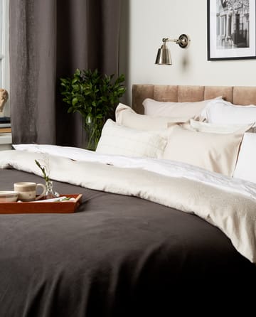 Hotel Sateen Jacquard Kissenbezug 50 x 90cm - Hellbeige - Lexington