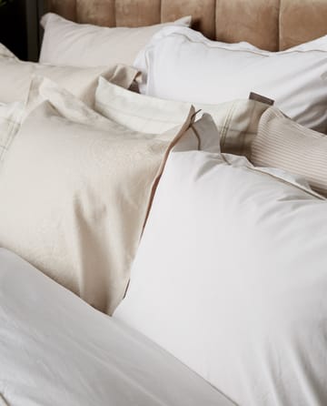 Hotel Sateen Jacquard Kissenbezug 65 x 65cm - Hellbeige - Lexington