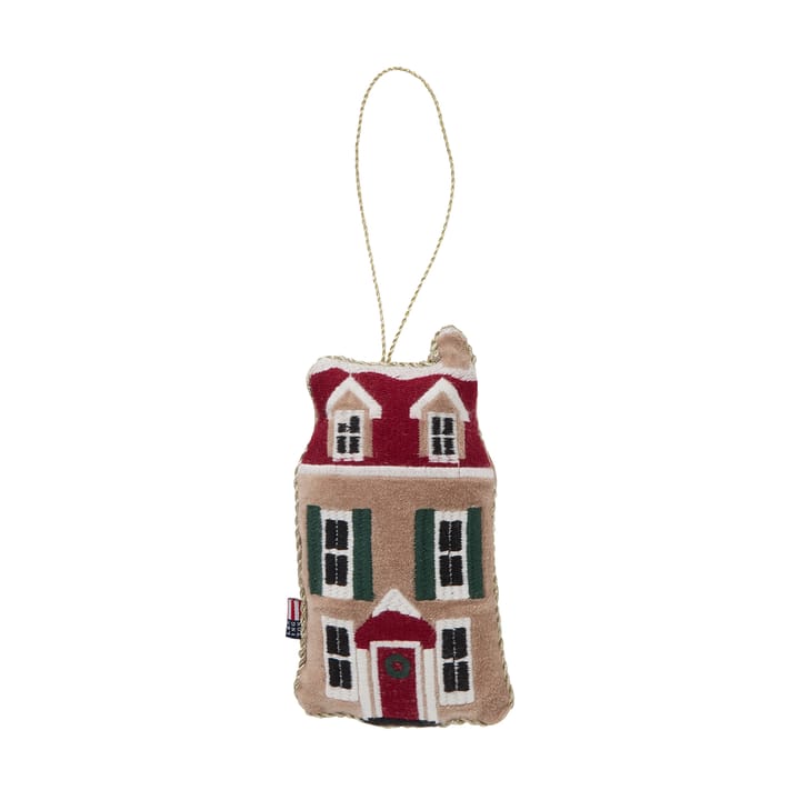 House biologischer Baumwolle-Samt Weihnachtsanhänger - Multi - Lexington