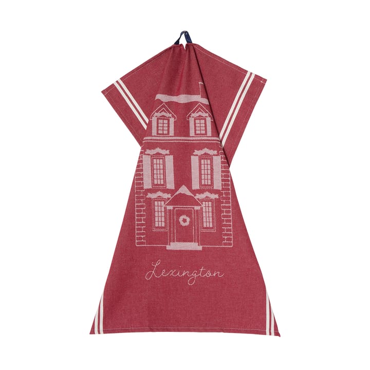 House biologisches Baumwolle Küchenhandtuch 50x70 cm, Red-white Lexington