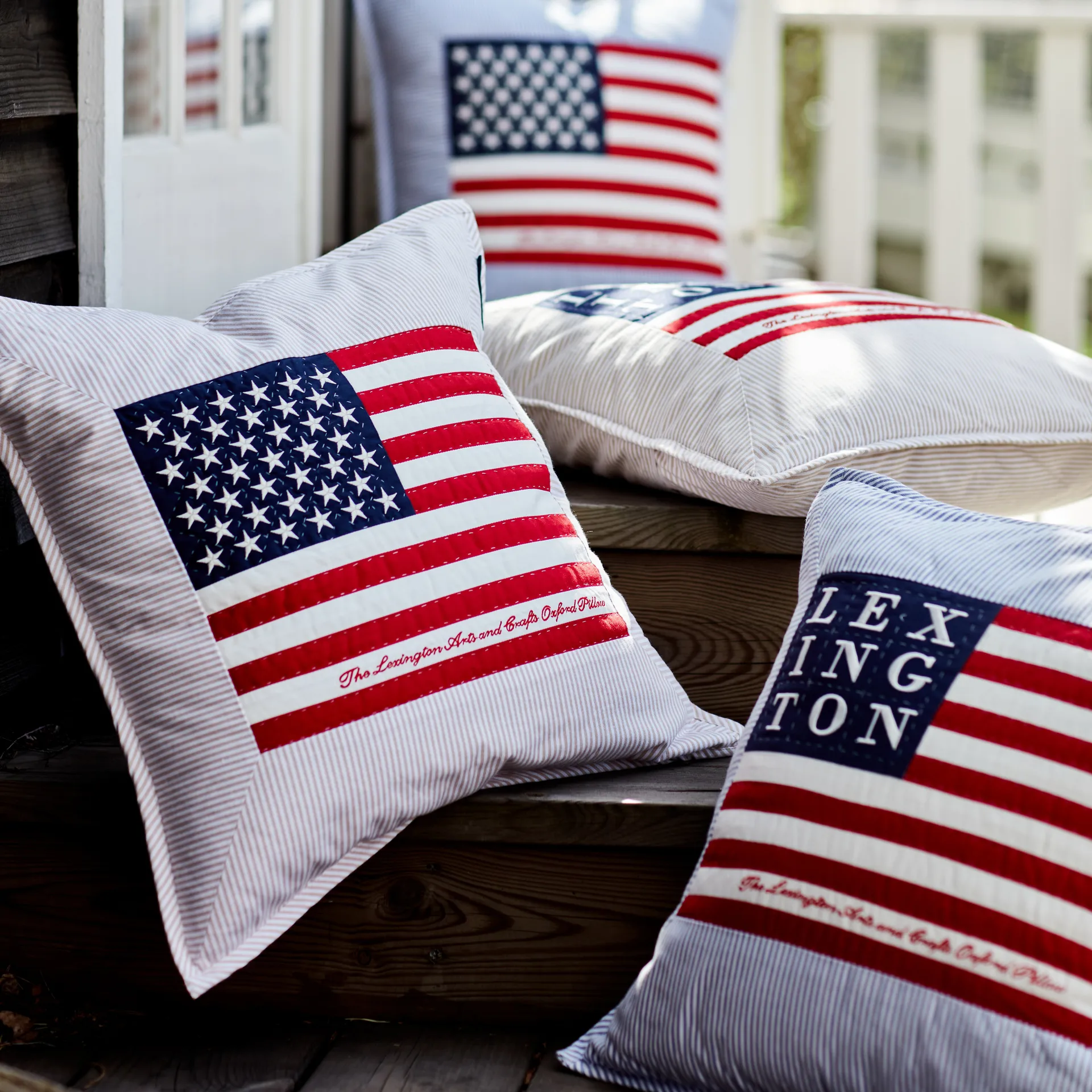 Icons Arts & Crafts Kissenbezug 50 x 50cm, Beige-white Lexington