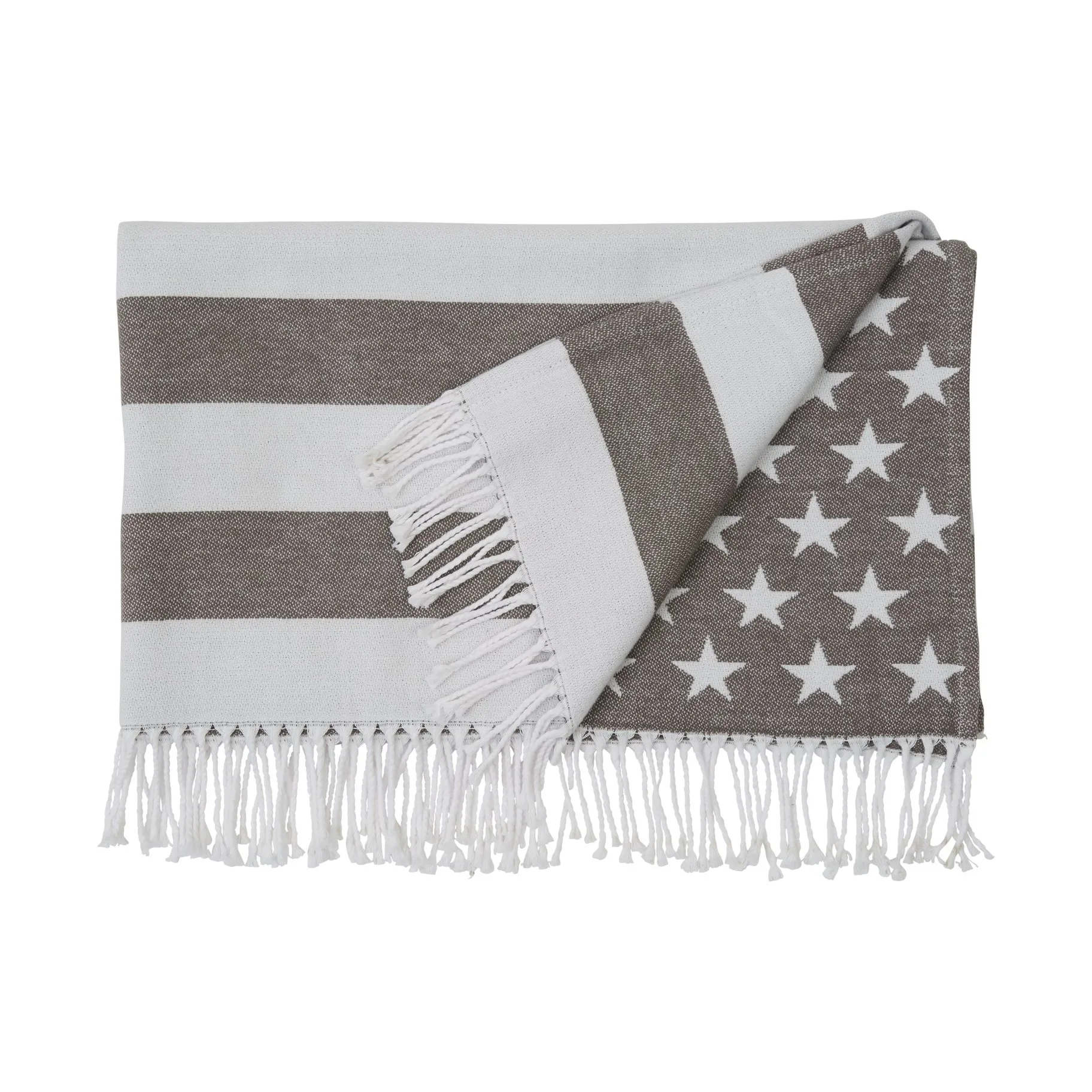 Icons Baby Flag Wolldecke 90 x 120cm, Grey Lexington