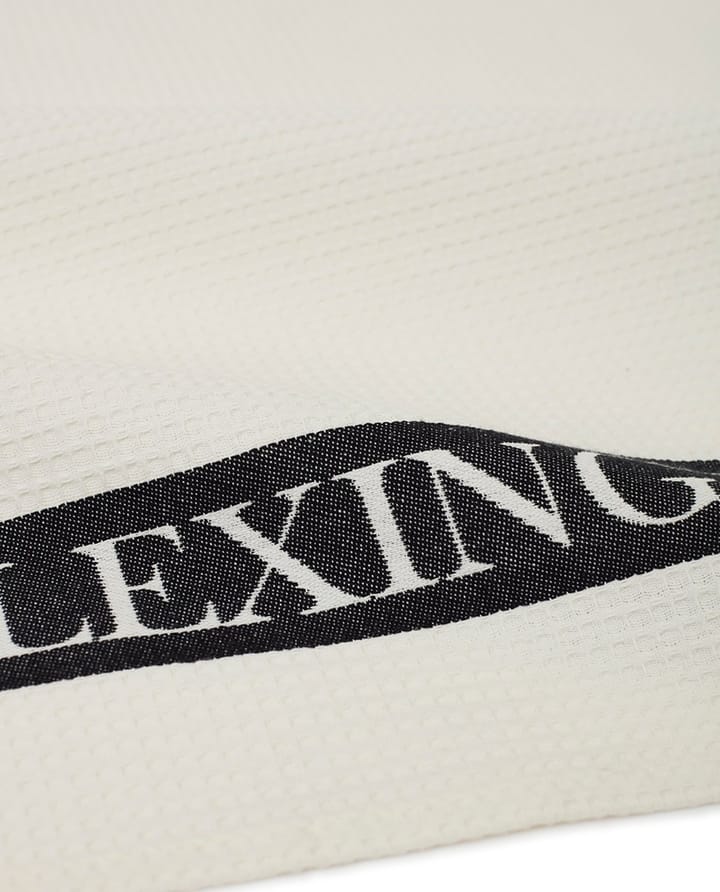 Icons Cotton Waffle Geschirrtuch 50 x 70cm, White-dark gray Lexington