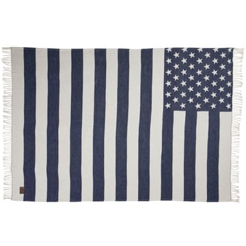 Icons Flag Wolldecke 130 x 170cm - White-navy - Lexington