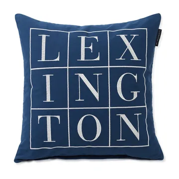 Icons Logo Kissenbezug 50 x 50cm - Blue - Lexington