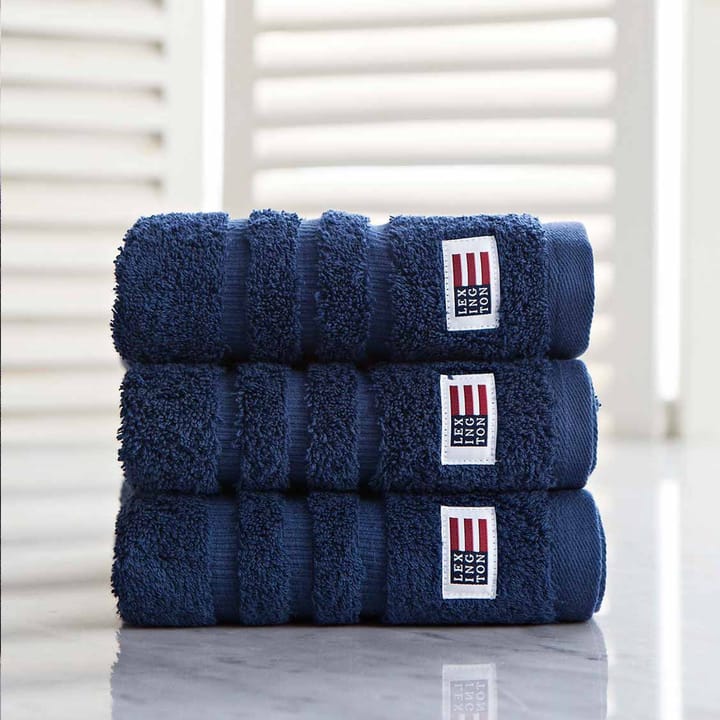 Icons Original Handtuch 30 x 30cm, Navy Lexington