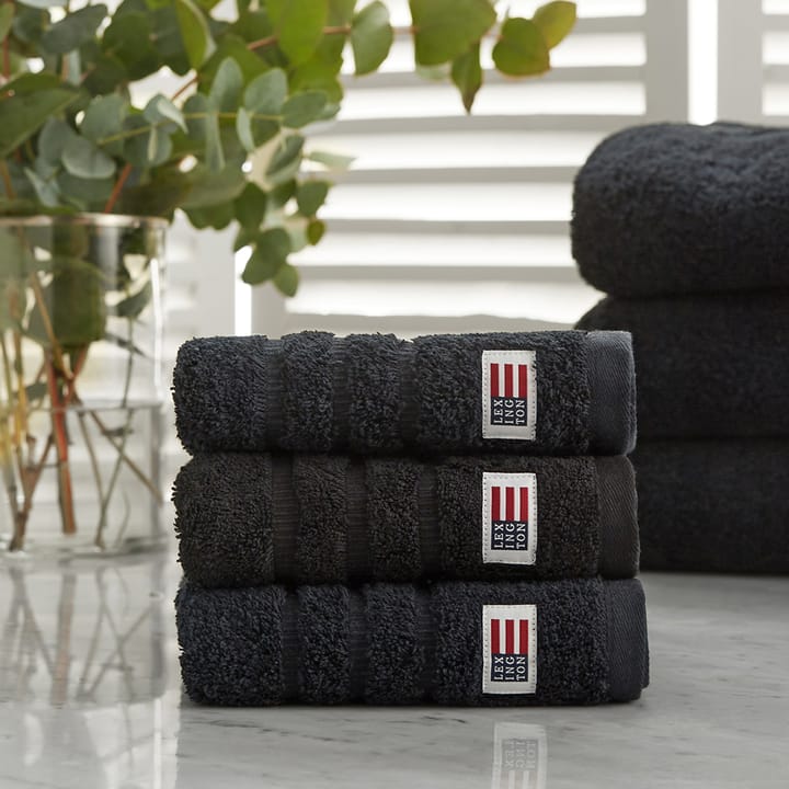 Icons Original Handtuch 30 x 50cm, Black Lexington
