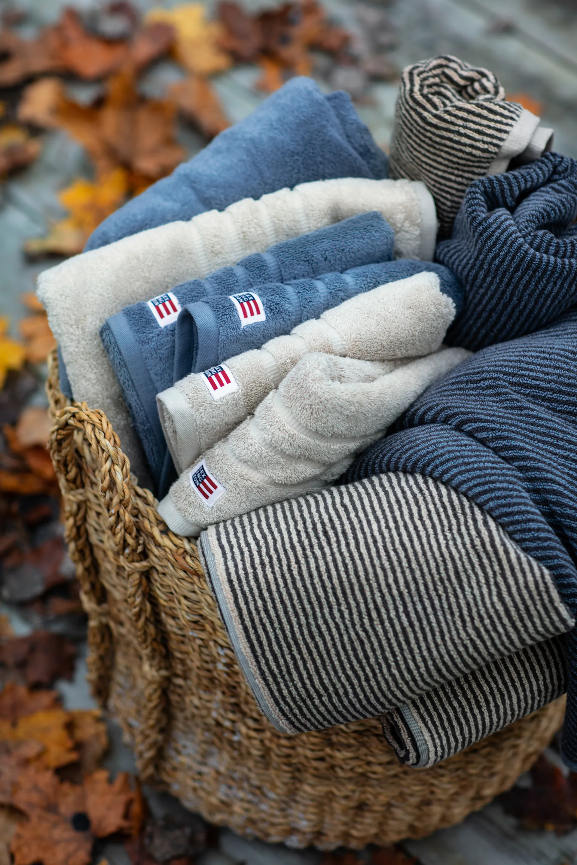 Icons Original Handtuch 50 x 70cm, Steel Blue Lexington