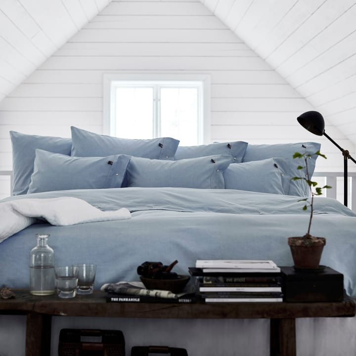 Icons Pin Point Kissenbezug 65 x 65cm, Blue Lexington