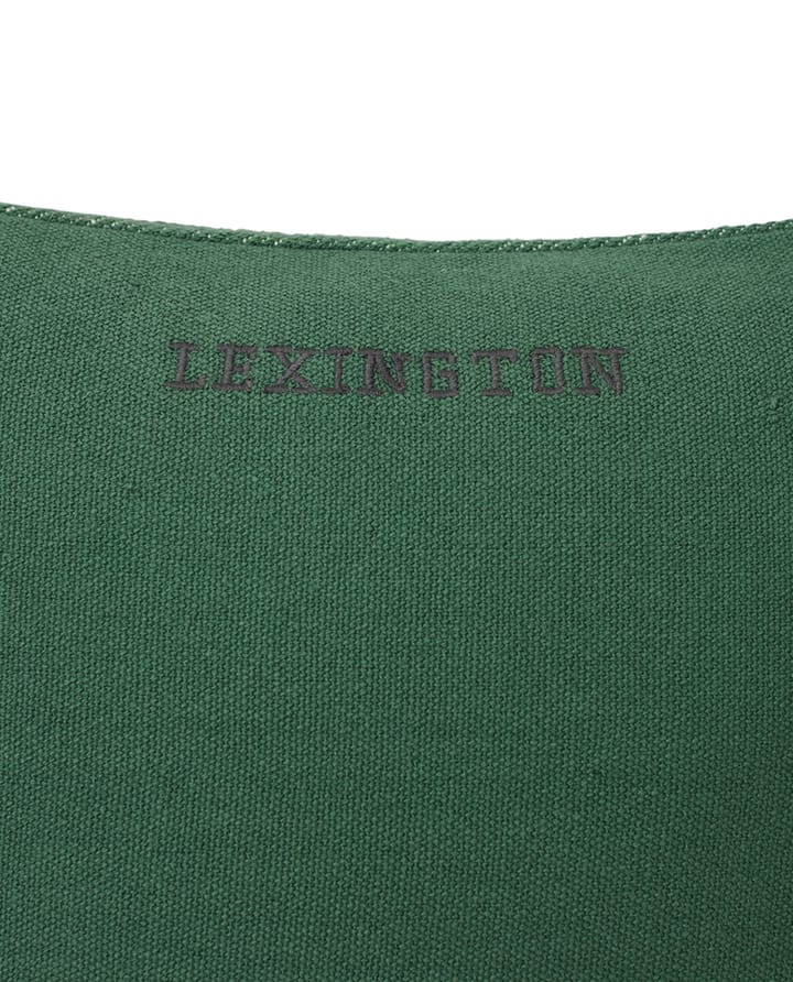 Irregular Striped Cotton Kissenbezug 50 x 50cm - Green-gray - Lexington