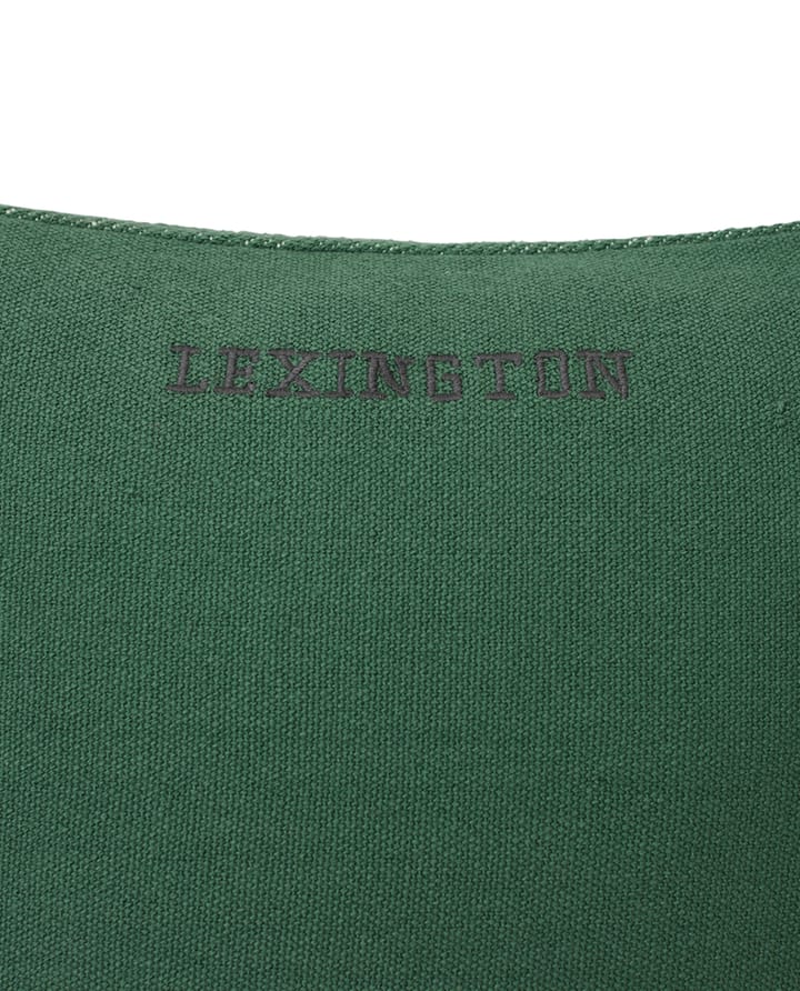 Irregular Striped Cotton Kissenbezug 50 x 50cm, Green-gray Lexington