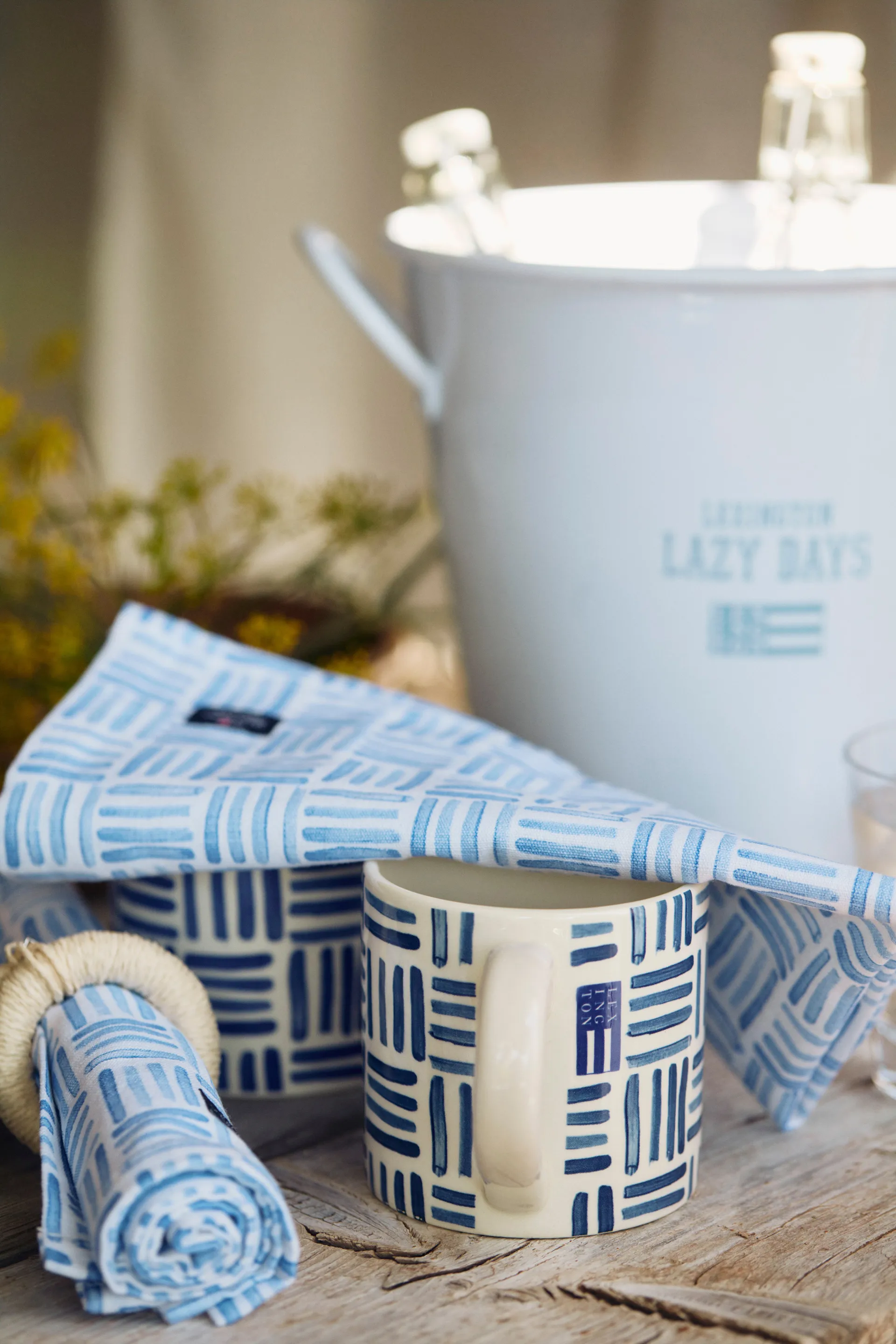 Lazy Days Eiseimer Ø23cm, White Lexington