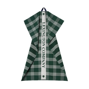 Lexington biologisches Baumwolle-Küchenhandtuch 50x70 cm - Green-white - Lexington