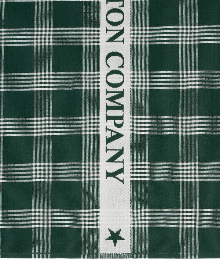 Lexington biologisches Baumwolle-Küchenhandtuch 50x70 cm, Green-white Lexington