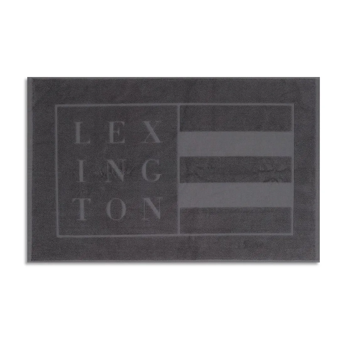 Lexington Hotel Badezimmerteppich 60 x 90cm, Dark gray Lexington