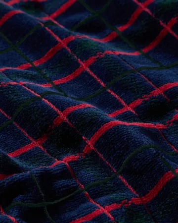 Lexington kariertes Handtuch 2er-Pack - Navy-grün, 50x70 cm - Lexington