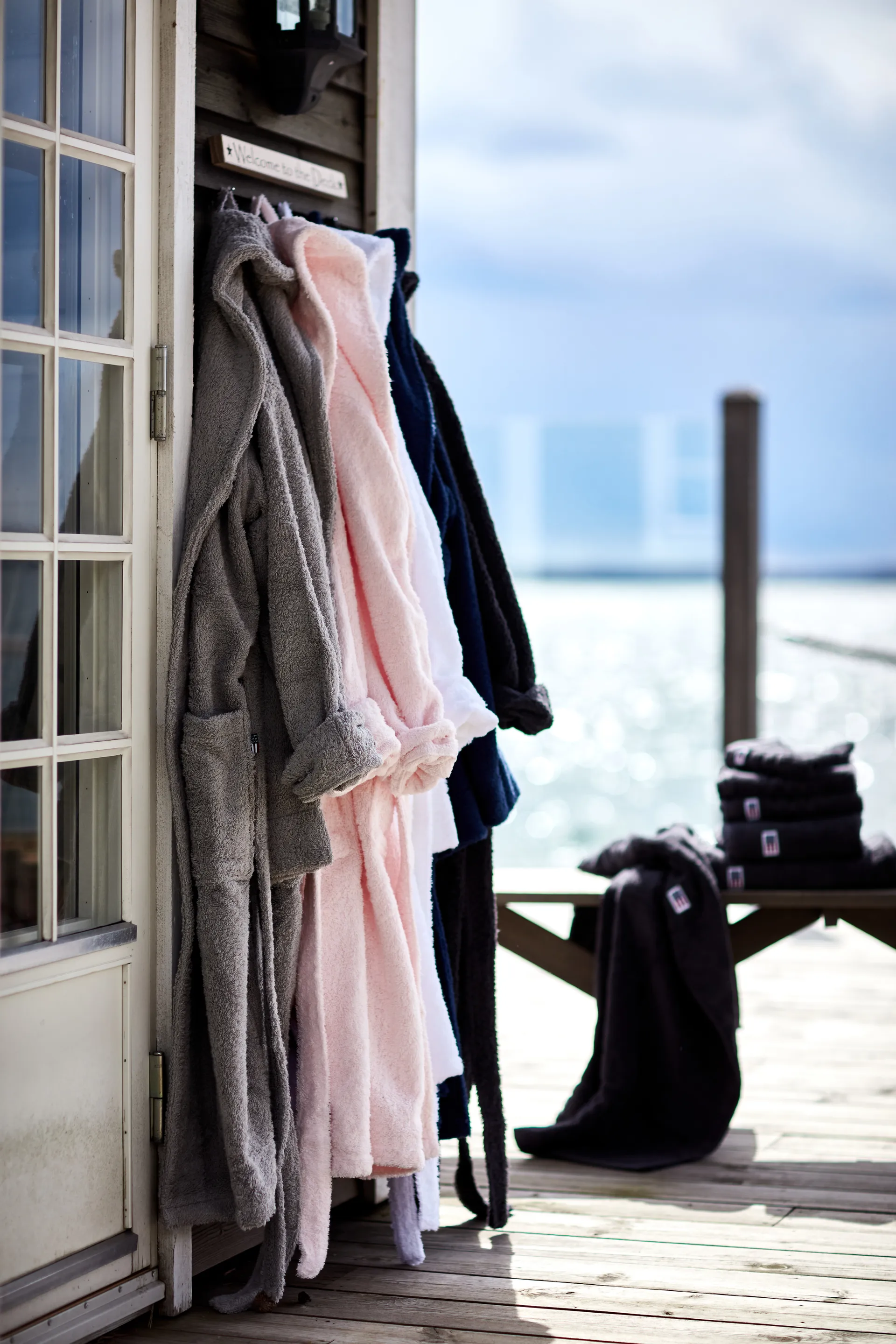 Lexington Original Morgenmantel L, Gray Lexington