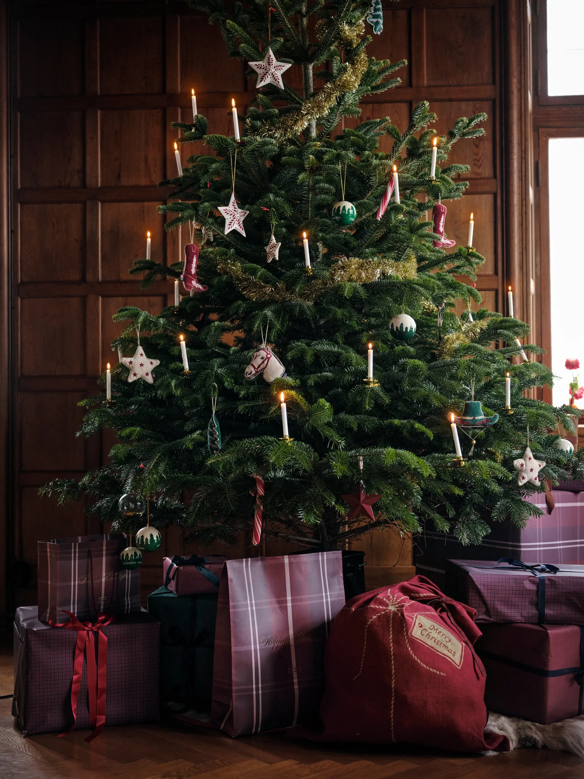 Lexington Weihnachtsgeschenksack 65x95 cm, Rot Lexington