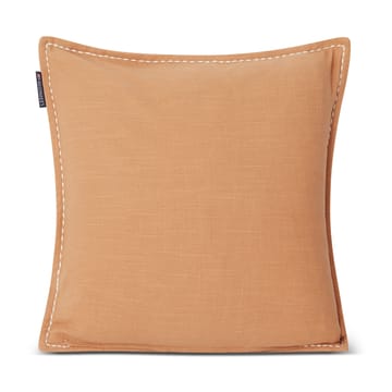 Life's A Beach Embroidered Kissenbezug 50 x 50cm - Beige-weiß - Lexington