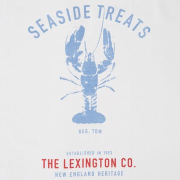 Lobster Twill Geschirrtuch 50 x 70cm - White-red-blue - Lexington