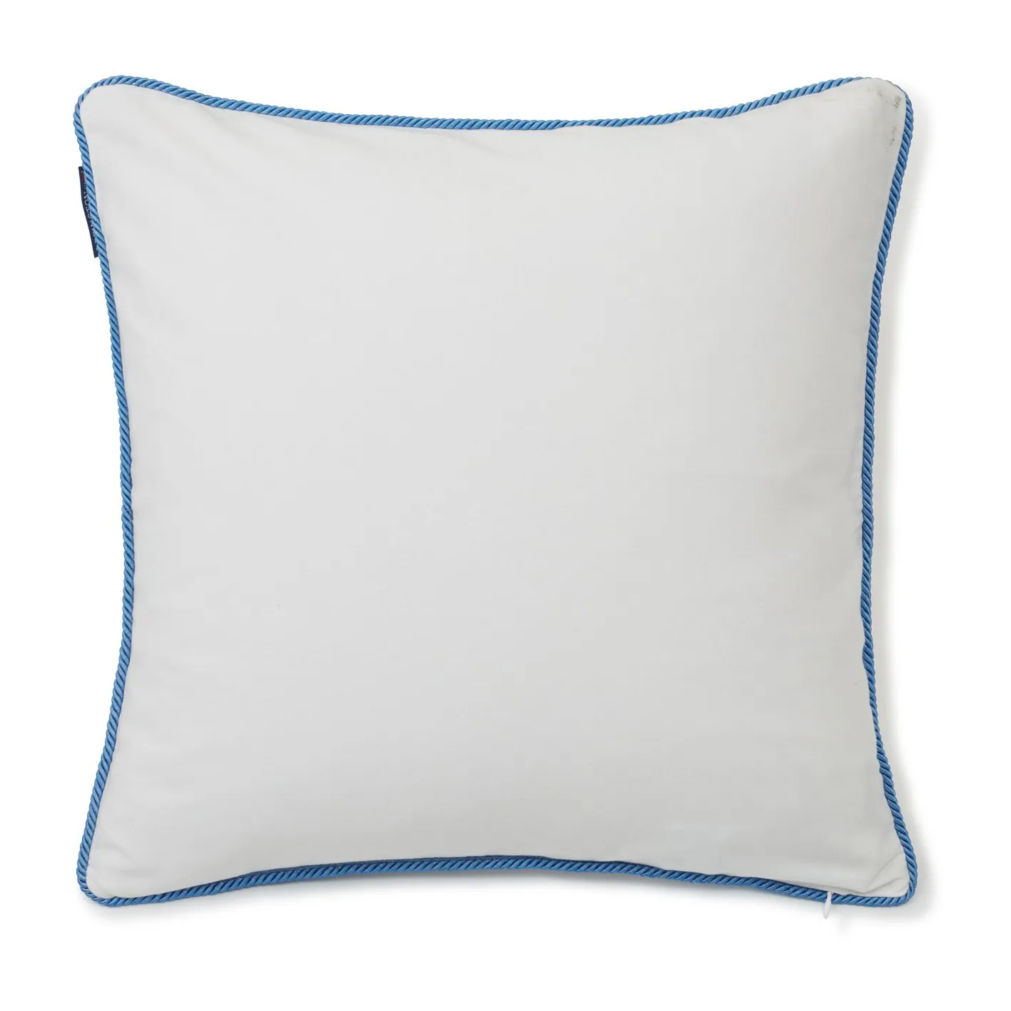 Logo Twill Kissenbezug 50 x 50cm, White-blue Lexington