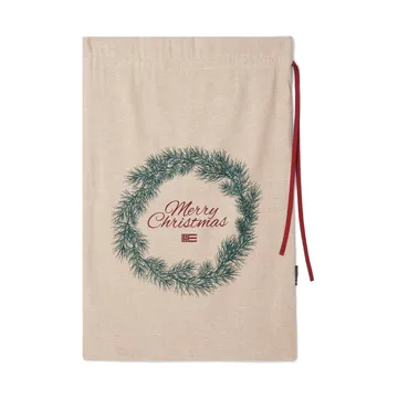 Merry Christmas Jute Cotton Weihnachtsgeschenke-Sack 65 x 95cm - Natural - Lexington