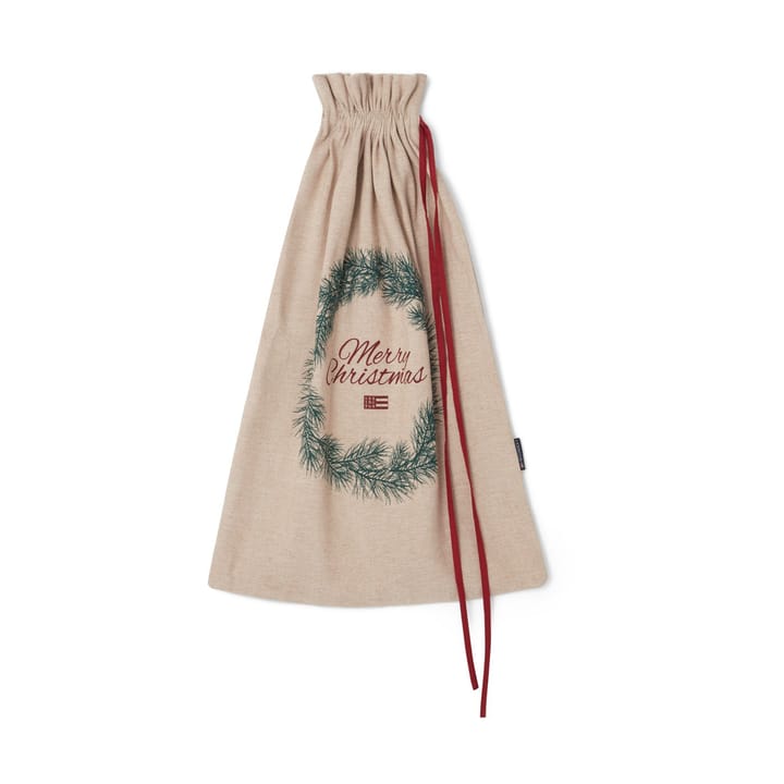 Merry Christmas Jute Cotton Weihnachtsgeschenke-Sack 65 x 95cm, Natural Lexington