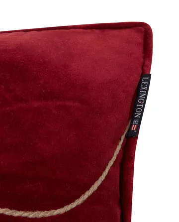 Merry Cotton Velvet Kissen 30 x 50 cm - Red - Lexington