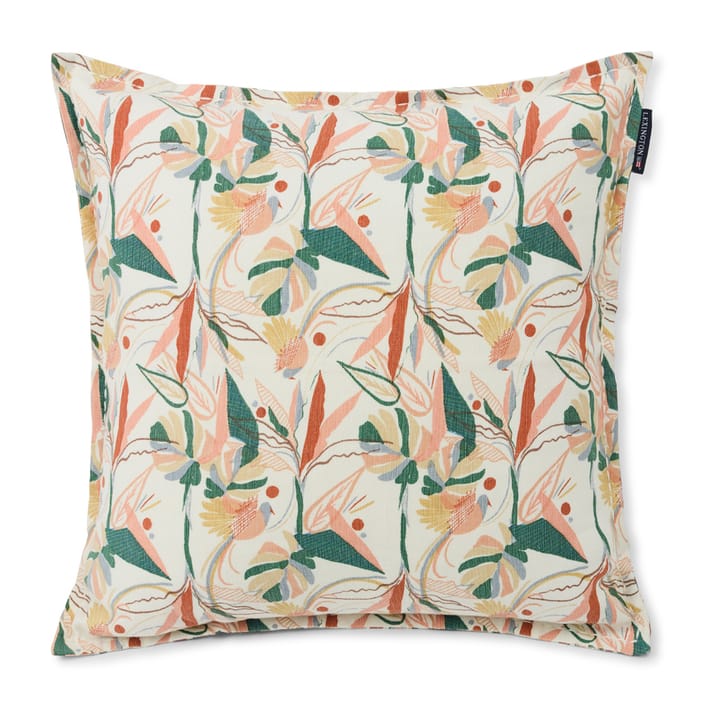 Multi Color Printed Kissenbezug 50 x 50cm, White-multi Lexington