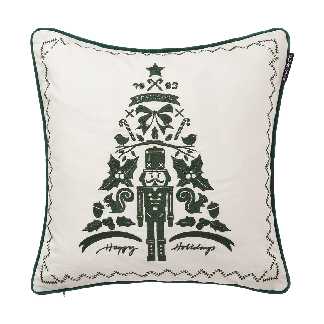 Lexington Nutcracker Kissenbezug 50x50 cm Weiß