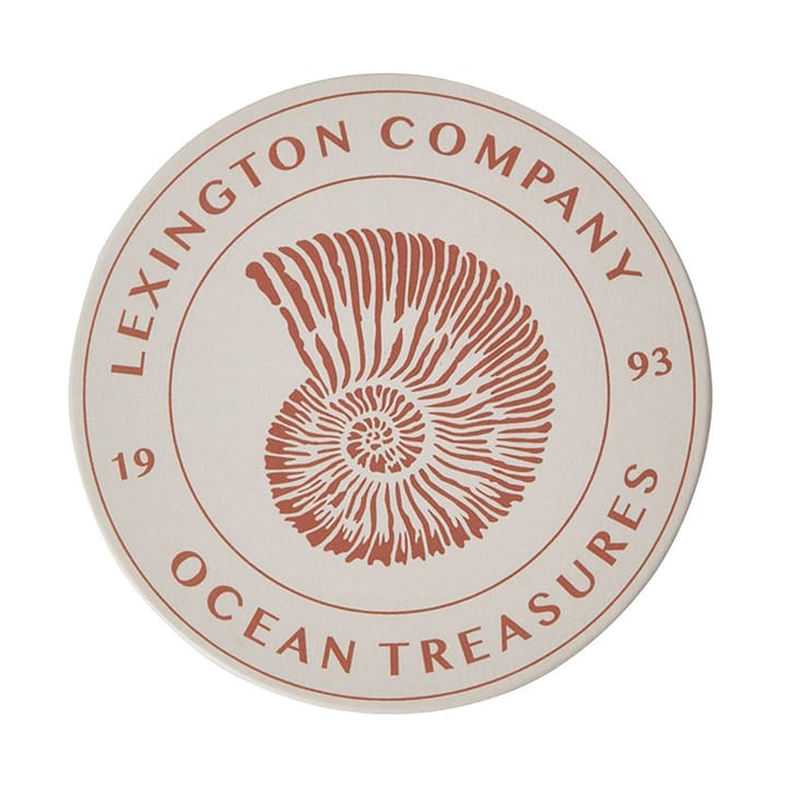 Ocean Treasures Glasuntersetzer 6er-Pack - Blue - Lexington